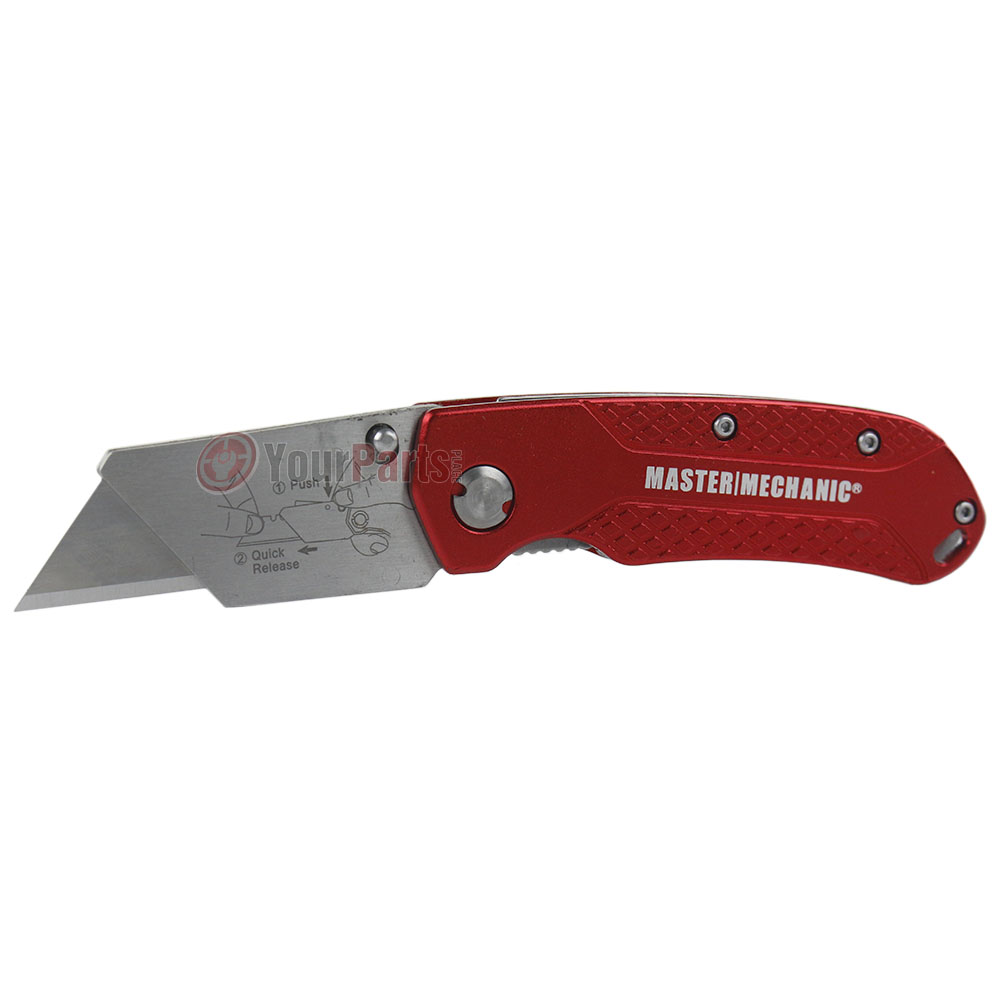 Aluminum Folding Utility Knife Box Cutter Belt Clip Master Mechanic 176179 52088009772 eBay